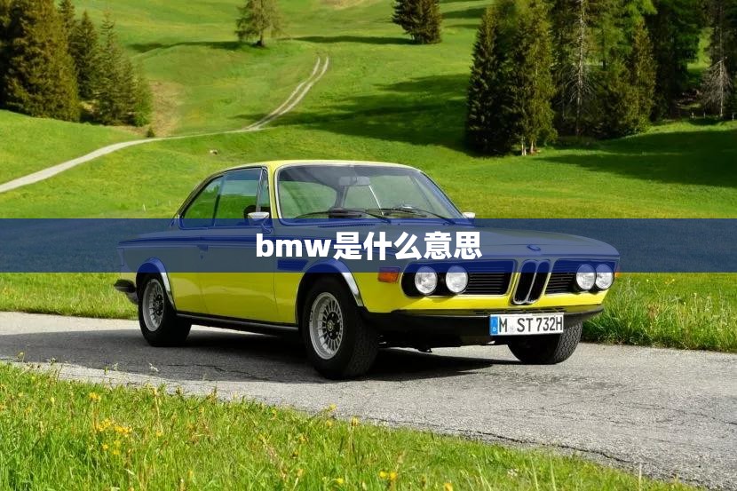 bmw是什么意思