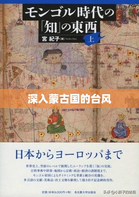 深入蒙古国的台风