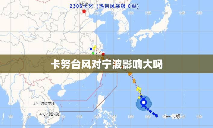 卡努台风对宁波影响大吗