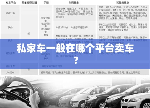 私家车一般在哪个平台卖车？