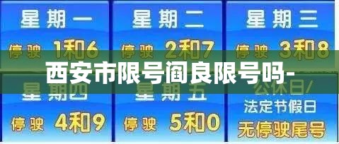 西安市限号阎良限号吗-