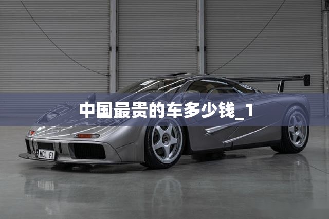 中国最贵的车多少钱_1