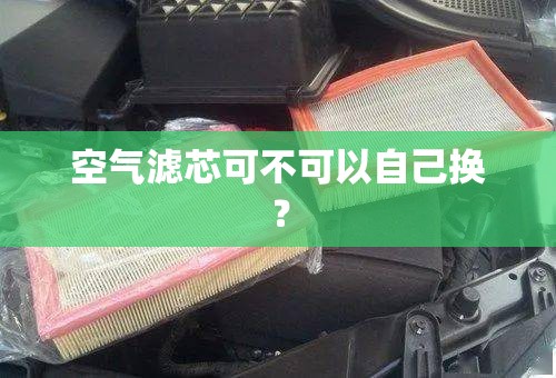 空气滤芯可不可以自己换? 空气滤芯可不可以自己换?