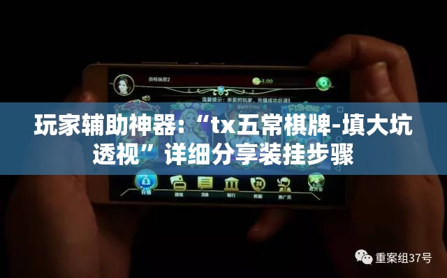 玩家辅助神器:“tx五常棋牌-填大坑透视	”详细分享装挂步骤