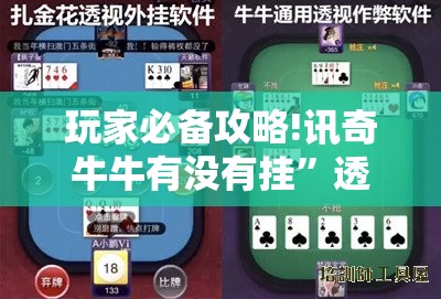 玩家辅助神器:欢乐众娱有挂吗”辅助透视教程