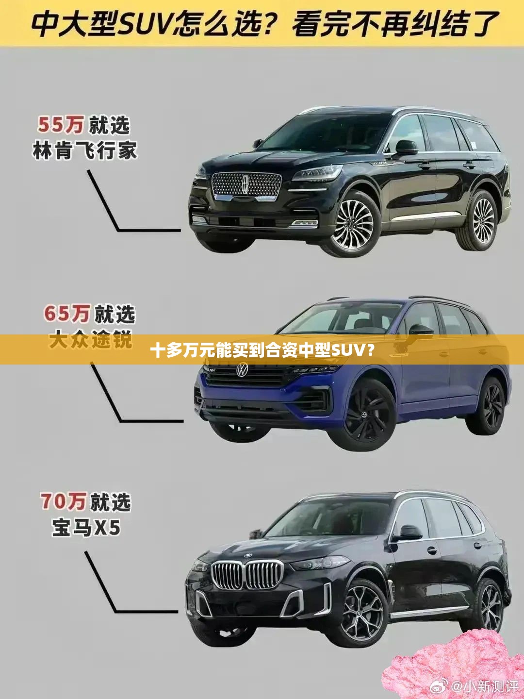 十多万元能买到合资中型SUV？