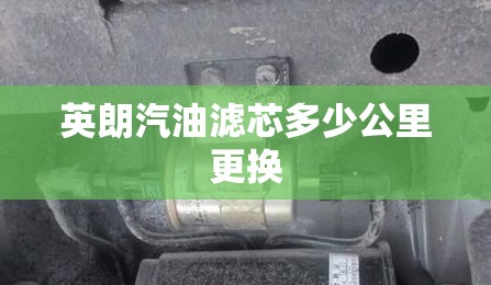 英朗汽油滤芯多少公里更换
