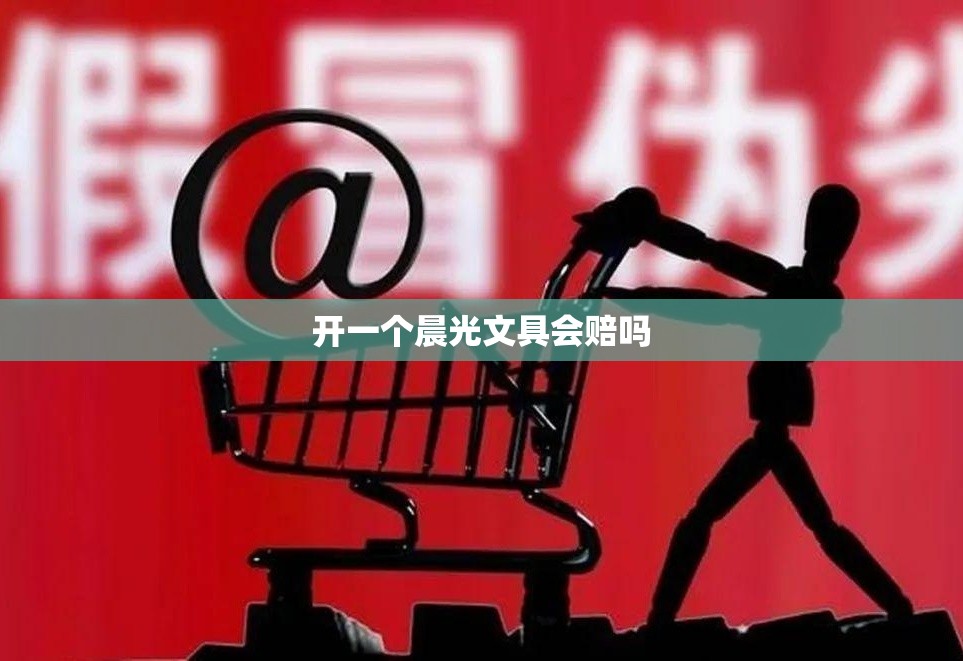 开一个晨光文具会赔吗