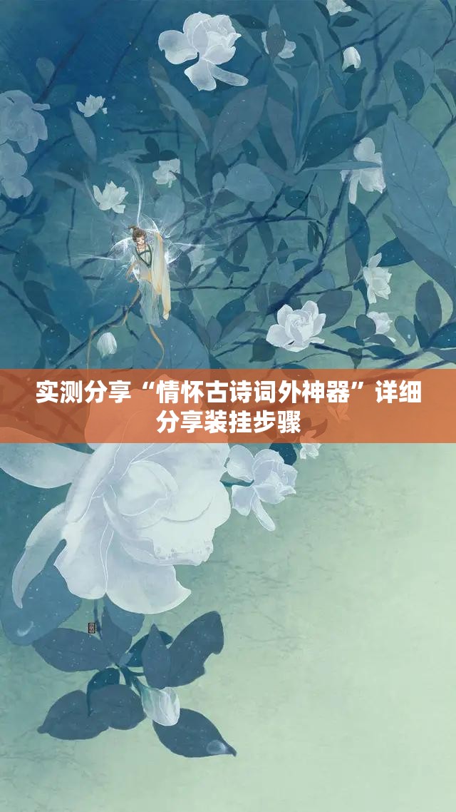 实测分享“情怀古诗词外神器”详细分享装挂步骤