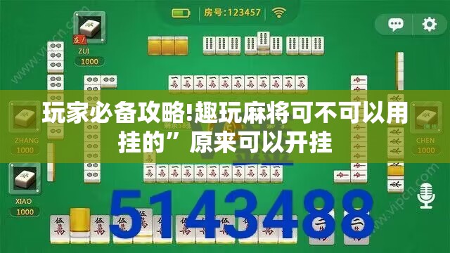 玩家辅助神器“蜀山四川麻将怎么设置都是赢”通用版下载教程