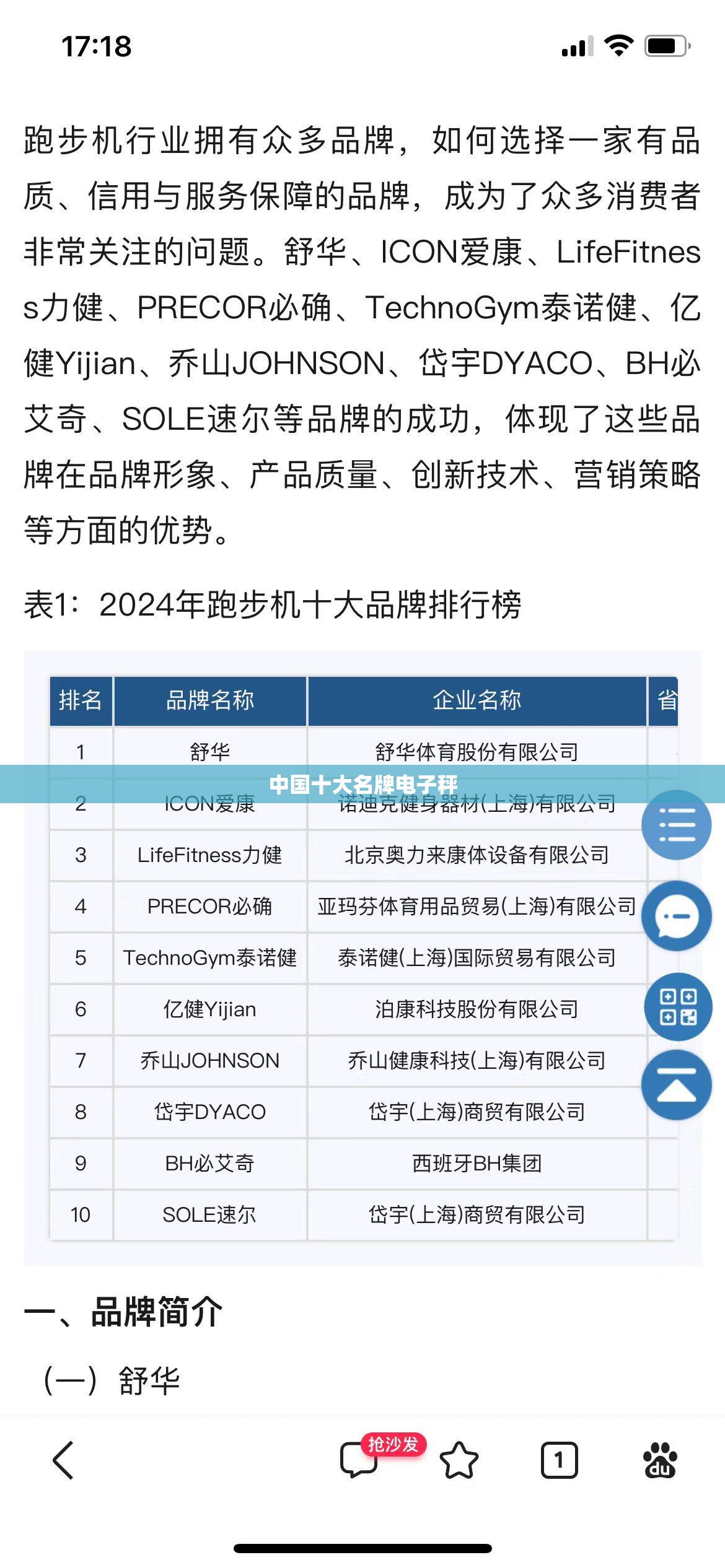 中国十大名牌电子秤 中国十大名牌电子秤